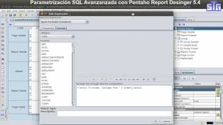 Pentaho Report Designer 5 4 Uso avanzado de parámetros en sentencias SQL [upl. by Llerehc]