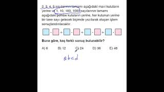 ACİL TYT TG PERMUTASYON SORUSU yks2025 tytmatematik keşfet keşfetteyiz ACİLTYT [upl. by Oicnoel]