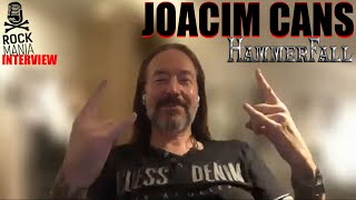 HAMMERFALL  JOACIM CANS INTERVIEW ative a legenda [upl. by Anohsal212]