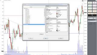 NinjaTrader cambiar propiedades de un gráfico de velas [upl. by Martino]