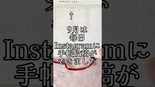 今日から10月、9月は毎日Instagramのストーリーズに手帳投稿ができました！じゃあ10月はどうする？習慣化にぴったりなプロジェクトログページに記入しました フォース手帳 手帳の書き方 [upl. by Tiffi]