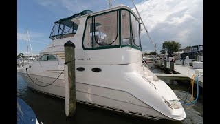 1999 Sea Ray 420 Aft Cabin  Sold  Todd Wittman 410 3106174 [upl. by Maurise870]