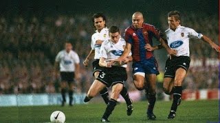 Ronaldo ► Barcelona vs Valencia ◄ 26101996 ► Hattrick 32 [upl. by Ardnael]