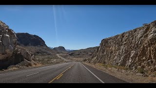 Alpine Texas to Big Bend National Park Texas One Hour drive through Rural West Texas [upl. by Netaf99]