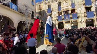 Jota dels Gegants de Valls  Festes Decennals de la Mare de Déu de la Candela 222022 [upl. by Ahseuqal454]