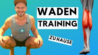 Wadentraining  3 Übungen für Zuhause [upl. by Ayotna]