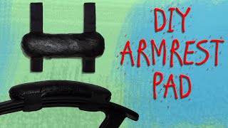 HOW TO SEW AN ARMREST PAD FOR YOUR CHAIR [upl. by Eigna170]