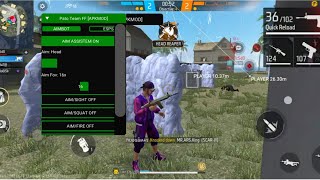 Pato Team Free Fire Hack Rank Push Live  Pato Team Best Hack Free Fire  Huv Gaming [upl. by Hsetih]