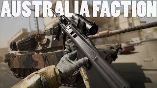 MY FIRST AUSTRALIAN FIREFIGHTS WITH F88 AUSTEYR RIFLE  Squad New Update Gameplay [upl. by Ellehcram41]