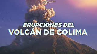 Erupciones del Volcán de Colima  Documental [upl. by Elahcim]