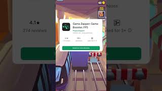 Best Game Booster for Android Fix Lag with Game Zapper gamebooster boostfps freefire bgmi [upl. by Bruis]