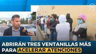 Abrirán tres ventanillas más para acelerar atenciones anuncia Director de Hospital San Felipe [upl. by Arman721]