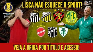 LISCA NÃO ESQUECE O SPORT VEJA O QUE FALOU O TREINADOR DO AMÉRICA MG SOBRE O LEÃO CASTFC [upl. by Eednarb]