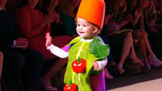 quotAdorable Kids Model in Fun Fruit Costumes 🍓🍉🍍  Cutest Mini Fashion Showquot [upl. by Perdita242]