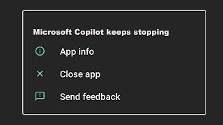 How To Fix Microsoft Copilot App Keeps Stopping problem Solution in Android Phone [upl. by Amimej]