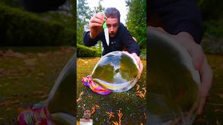 ASMR ice balloon breaking  ASMR video asmr viralvideo popular top trending feedshorts funny [upl. by Fanestil]