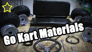 Go Kart Materials How to Build a Go Kart Frame Materials [upl. by Ilesara]