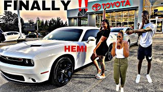 TAKING DELIVERY OF MY DODGE CHALLENGER ‼️ [upl. by Erlewine]