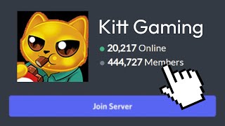 How To Join Kitt Gaming Discord Server  Full Guide 2024 [upl. by Ardnuaet17]