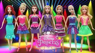 Play Doh Disney Princesses Prom Dresses Inspired Costumes [upl. by Leigha]