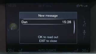 Sensus Connect Text messages sent to car by iPhone [upl. by Pelletier]