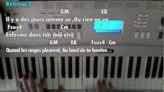 MPOKORA  quotEn attendant la finquot Tutoriel Piano  Mise a jour [upl. by Alrak]