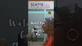 quotExclusive Dubplate Session with Reggae Sensation Scatta Always In My Heart Specialquot dubplate [upl. by Nilrah394]