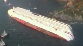 Costa Concordia affonda allIsola del Giglio [upl. by Sucrad]