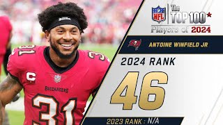 46 Antoine Winfield Jr S Buccaneers  Top 100 Players of 2024 [upl. by Linad]