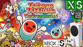 TAIKO NO TATSUJIN The Drum Master  Teste no Xbox Series S [upl. by Novia]