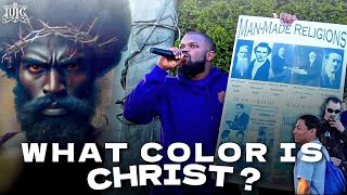 IUIC Christian Confronted on Color of Christ [upl. by Luwana101]