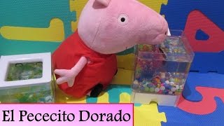 Peppa Pig El Pececito Dorado  Videos de Peppa Pig en español [upl. by Enattirb210]