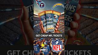 Watch Titans vs Chargers at SoFi Stadium for Just 12 nflshorts nfltickets nflfans nflnews [upl. by Reggy678]