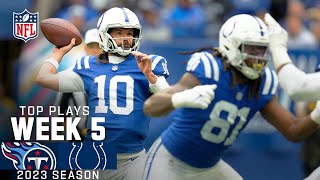 Indianapolis Colts Highlights vs Tennessee Titans  2023 Regular Season Week 5 [upl. by Harim]