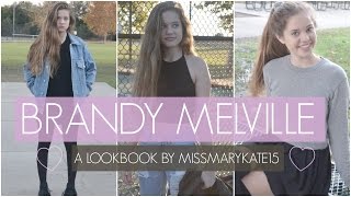 A Brandy Melville Lookbook [upl. by Bolt]