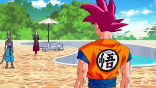 Super Saiyan God Goku VS Beerus  Full Fight English dubbed [upl. by Wemolohtrab103]