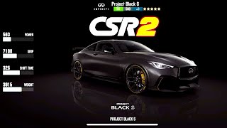 Csr2 Prestige Cup Season 206  Infiniti Project Black S [upl. by Boykins]