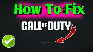 fetching online profile ranked play mw3 mw3 warzone update today problem why is fix Cod server dow [upl. by Ecitnirp]