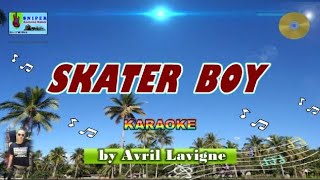 SKATER BOY karaoke by Avril Lavigne [upl. by Sinnylg270]