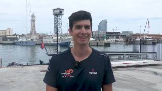 Cup Spy Interview  Alinghi Red Bull Racing  AC75  Day 34  Barcelona  June 22 2024 [upl. by Claudine312]