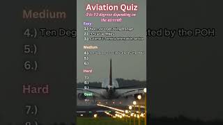 Private Pilot Aviation Quiz [upl. by Edgar]