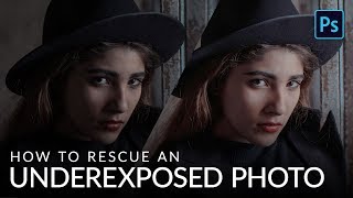 How to Fix an Underexposed Photo in Photoshop [upl. by Inge885]