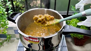 মাংস দিয়ে মসুর ডাল ॥ Masoor Dal Diye Khashir Mangsho Ranna Mutton Dal Gosht Best Dal Gosht Recipe [upl. by Negroj]