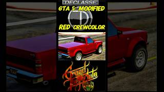 Revamp Your Ride Unique Chevy CrewColor amp Hex Codes in GTA Online [upl. by Ahsitaf]