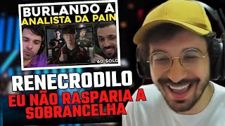 REVOLTA REAGINDO RENECRODILO  DYNQUEDO BURLANDO A ADM DA PAIN FAKER BRASILEIRO KAMI OU TINOWNS [upl. by Euqinim]