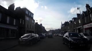 Driving Through Forfar Angus Scotland [upl. by Moersch]