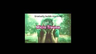 Micro Trauma [upl. by Ulrich]