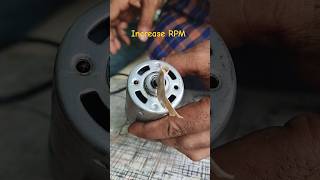 DC motor High RPM increase dcmotor diy howtomake dcgenerator shorts experiment converter [upl. by Varick87]