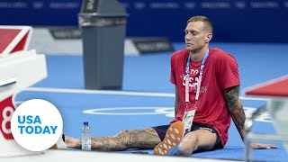 Caeleb Dressel took steps to prioritize mental health during Olympics  USA TODAY [upl. by Alakcim300]