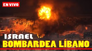 🚨EN VIVO │ISRAEL INVADE BEIRUT EN EL LÍBANO LANZA ATAQUES AÉREOS TROPAS POR TIERRA Guerra [upl. by Bokaj]